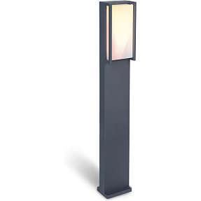 Lutec Qubo LED udendørslampe - grå