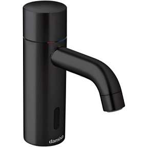 Damixa Silhouet håndvaskarmatur touchless Small til privat. Mat sort