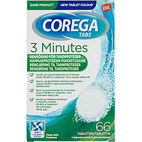 Tandprotese rensetabletter