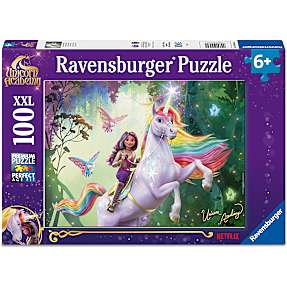 Ravensburger Unicorn Academy puslespil - 100 brikker