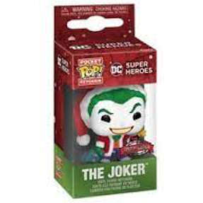 Funko! POP Vinyl nøglering DC - Holiday Joker