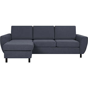 Madrid Nordic vendbar sofa med chaiselong - navy