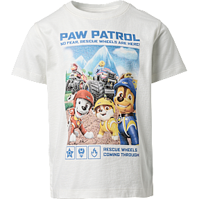 Paw Patrol T-shirt str. 86/92 - råhvid