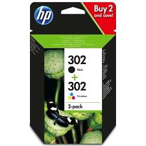 HP 302 2-pak blækpatroner