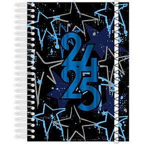 Spiralkalender 24/25 - stjerner