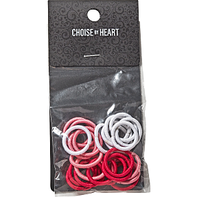 CBYH børne elastikker 24 stk. - pink