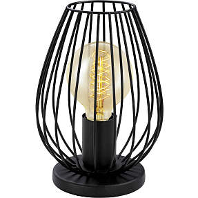 Newtown bordlampe sort