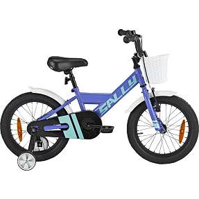 PUCH Sally pige børnecykel 16" - lilla