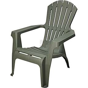 Skovbryn loungestol - grøn