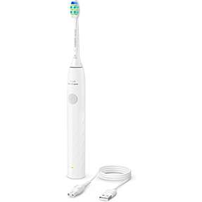 Philips Sonicare Serie 1000 elektrisk tandbørste - hvid