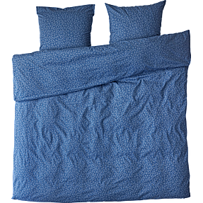 Salling sengetøj 200x220 cm - blå Line Art