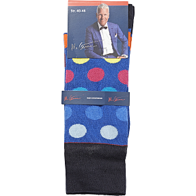 Mads Christensen herre strømper str. onesize - multifarvet