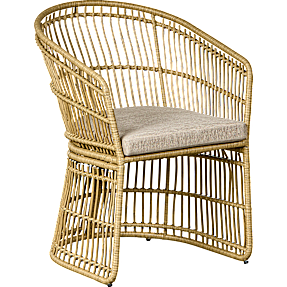 Strandholt havestol 2-pak - natur