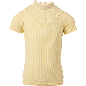 VRS børne T-shirt str. 122/128 - gul