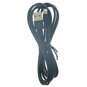 Sinox One lightning kabel 2 meter - sort