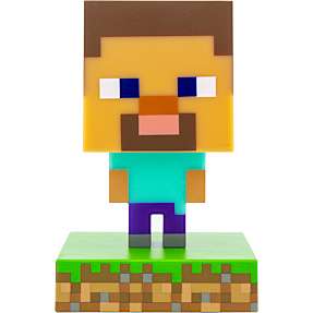 Minecraft Steve lampe - multifarvet