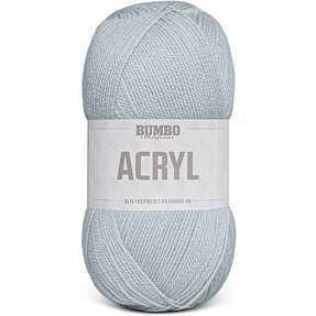 Bumbo akryl fv. 60 sølvgrå