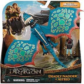 Dragons movie viking og deluxe drage – flere varianter – assorteret