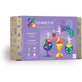 Connetix Expansion Pack magnetsæt 36 dele  - Rainbow