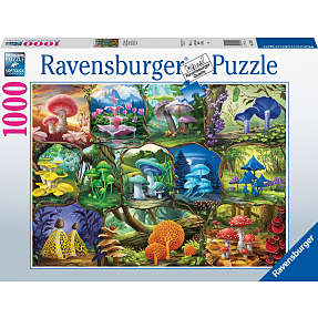 Beautiful Mushrooms puslespil - 1000 brikker