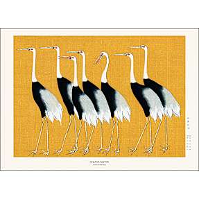 Japanese Red Crown Crane - 50x70 cm