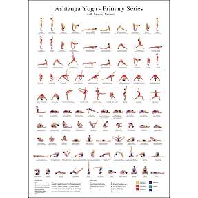 Yoga poses - 50x70 cm