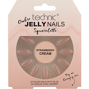 Kunstige negle Strawberry Cream