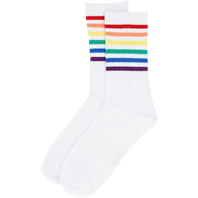 VRS dame tennisstrømper str. 35/38 - stribet