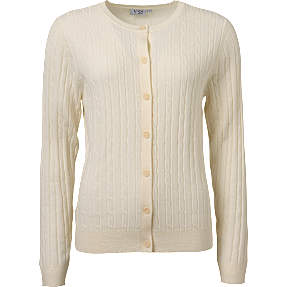 VRS dame cardigan str. M - beige