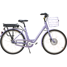 SCO Premium E-Fresh dame elcykel 26" 11,6AH - lilla