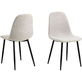 Celia spisebordsstol - lysegrå