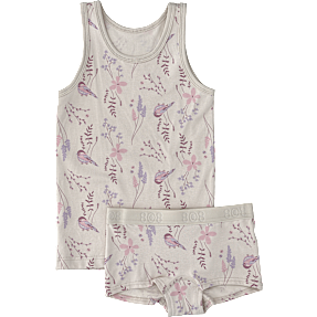 808 undertøjssæt str. 10 år - beige