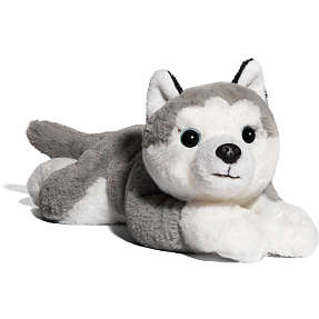 FAO Schwarz Husky bamse 38 cm