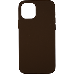Leki iPhone Cover 12/12 Pro Silicone - Espresso