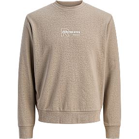 JJ REBEL herre sweatshirt str. 2XL - brun