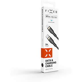 Fixed USB-C/Lightning kabel - 2 meter