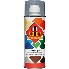 Hit Color spraymaling blank 0,4 liter - klarlak