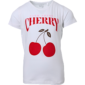 VRS børne T-shirt str. 122/128 - hvid
