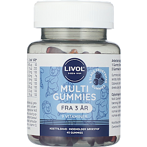 Vitamin vingummibjørne m. frugtsmag