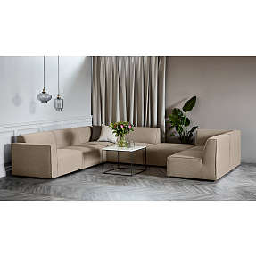 GRO U-formet modulsofa - meleret