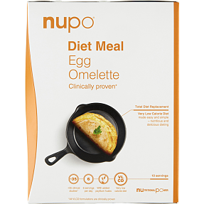 Æggeomelet til vægtkontrol