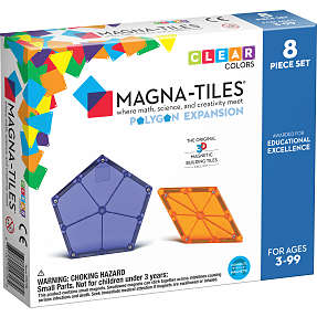 Magna-Tiles Polygons Expansion - 8 dele