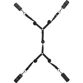 obaie imiteret læder bindesæt til sengen