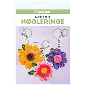 Kreasæt DIY - nøgleringe