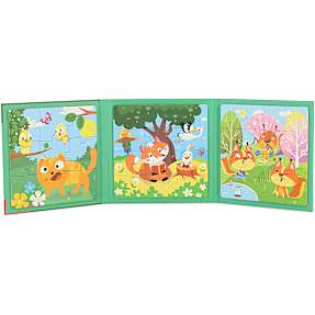 Magnetisk puslespil - skov