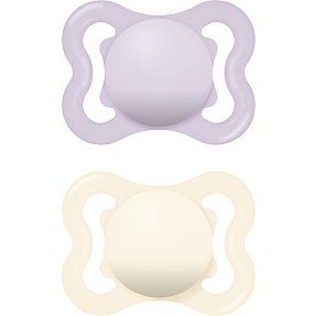 Anatomiske sutter silikone 0-6 mdr.