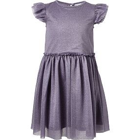 VRS børne kjole str. 110/116 - lilla