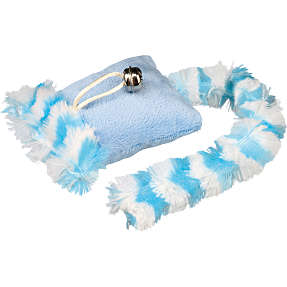 Kattelegetøj m. klokke og katteurt