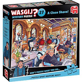 Wasgij Herrefrisøren puslespil - 1000 brikker