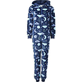 VRS dame fleece heldragt str. L - navy